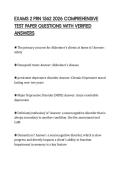 EXAMS 2 PRN 1562 2026 COMPREHENSIVE TEST PAPER QUESTIONS WITH VERIFIED ANSWERS