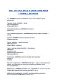 MGT 340 UKY EXAM 1 QUESTIONS WITH CORRECT ANSWERS