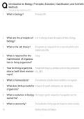 Introduction to Biology Study Guide &vert; Concepts&comma; Practice Questions & Review