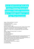 WGU D265 EXAM 2025-2026 &vert; Critical Thinking Reason and Evidence &vert; Objective Assessment Q&A &vert; Already Graded A&plus; &vert; OA Prep &vert; Pass Guaranteed