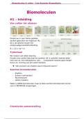 Biomoleculen&comma; 1ste Bachelor Biomedische Wetenschappen