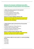 2026 Delaware Fire Inspector Certification Exam&colon; Practice Questions & Study Guide for Test Preparation