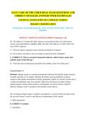 NACE CARE OF THE CHILD CERTIFICATION EXAM 2026&sol;2027 &vert; National Association of Catholic Nurses &vert; 100 Questions w&sol; Correct Answers & Rationales &vert; 100&percnt; Guaranteed Pass - Recent Version