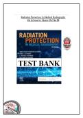  Radiation Protection in Medical Radiography&comma; 9th Edition   Test Bank Forby Sherer&comma; Complete &lpar;Chapters 1 - 16&rpar; Questions & Answers with rationales Latest Version 2026 
