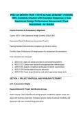 WGU UX DESIGN TASK 1 D479 ACTUAL 2026&sol;2027 &vert; PASSED 100&percnt; Complete Solution with Exemplar Responses &vert; User Experience Design Performance Assessment &vert; Pass Guaranteed - A&plus; Graded