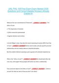 UNL PHIL 106 Final Exam Exam Newest 2026  Questions and Correct Detailed Answers Already  Graded A&plus; 
