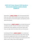 UDAP DCF Exam Newest 2026 Questions  and Correct Detailed Answers Already  Graded A&plus; 
