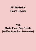 AP Statistics Exam Review Questions & Answers PDF &vert; AP Stats Test Prep Guide