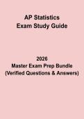 AP Statistics Exam Study Guide PDF &vert; AP Stats Notes&comma; Questions & Test Prep