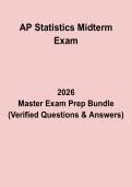 AP Statistics Midterm Exam Questions & Answers PDF &vert; AP Stats Test Prep Guide