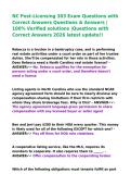 NC Post-Licensing 303 Exam Questions with Correct Answers Questions & Answers &vert; 100&percnt; Verified solutions &vert;Questions with Correct Answers 2026 latest update&excl;&excl;