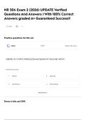 NR 304 Exam 2 &lpar;2026&rpar; UPDATE Verified Questions And Answers &vert; With 100&percnt; Correct Answers graded A&plus; Guaranteed Success&excl;&excl;