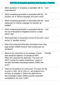 C182 PA v2 Complete Questions And Answers &vert; Verified