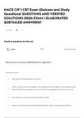NACE CIP 1 CBT Exam &lpar;Quizzes and Study Questions&rpar; QUESTIONS AND VERIFIED SOLUTIONS &vert;2026 EXAM &vert; ELABORATED &DETAILED ANSWERS&excl;&excl;