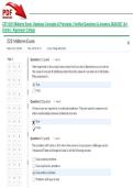 CST 8215 Midterm Exam -Database Concepts & Principles &vert; Verified Questions & Answers 2026&sol;2027 &lpar;A&plus; Grade&rpar; - Algonquin College