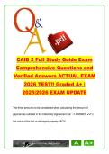 CAIB EXAM COMPLETE PACKAGE DEAL