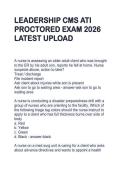 LEADERSHIP CMS ATI  PROCTORED EXAM 2026  LATEST UPLOAD 