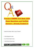 CMSRN Medical-Surgical Nursing Exam &lpar;2026&rpar; &ndash; 200 Questions on Med-Surg&comma; Pharmacology&comma; Neuro & GI