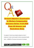 Vermont Adjuster Workers Compensation Exam 14-34 &lpar;2026&rpar; &ndash; 250 Questions on WC Law&comma; Benefits&comma; Claims & Liability