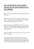 FINAL EXAMS PRN 1562 2026 EXAMPREP PRACTICE SET SOLUTION QUESTIONS WITH FULL ANSWERS