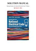 Solution and Answer Guide Illustrated Guide to the National Electrical Code 9th Edition by Charles R&period; Miller Chapter 1-19