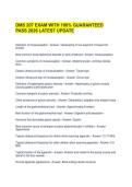 DMS 207 EXAM WITH 100&percnt; GUARANTEED PASS 2026 LATEST UPDATE