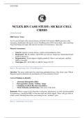 NCLEX-RN CASE STUDY&colon; SICKLE CELL CRISIS 2026