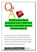 NURS-101 Fundamentals of Nursing &ndash; ATI RN Assessment Level 1 2026 &ndash; 48 Exam Questions on Patient Care&comma; Safety&comma; Pharmacology