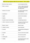 BLAW 2301 Exam Questions With All Correct Solutions &vert; 2026 &vert; Updated