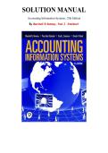 Solution Manual for Accounting Information Systems&comma; 15th edition by Marshall B Romney&comma; Paul J&period; Steinbart&comma; Chapter 1-24 &vert; All Chapters