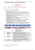 Totale theorie Biomoleculen & Cellen&comma; 1ste Bachelor Biomedische Wetenschappen