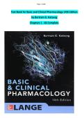 Clinical Pharmacology 14th Edition  by Bertram G&period; Katzung