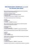 SDSU BA360 EXAM &num;1 REVIEW &lpar;CH 1&comma; 2&comma; 3&comma; & 4&rpar; Prof&period; Showghi Latest Update