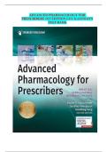 ADVANCED PHARMACOLOGY FOR PRESCRIBERS 1ST EDITION LUU KAYINGO&rsquo;S TEST BANK