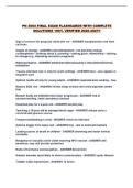 PN 3004 FINAL EXAM FLASHCARDS WITH COMPLETE SOLUTIONS 100&percnt; VERIFIED 2026-2027&excl;&excl;