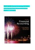 Test Bank for Financial Accounting&comma; 6th Edition by David Spiceland&comma; Wayne Thomas & Don Herrmann