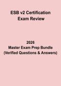 ESB v2 Certification Exam Review Questions & Answers PDF &vert; Entrepreneurship & Small Business Test Prep
