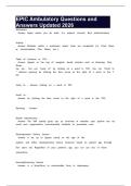 EPIC Ambulatory Questions and Answers Updated 2026