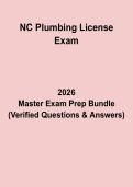 NC Plumbing License Exam Questions & Answers PDF &vert; North Carolina Plumbing Certification Test Prep