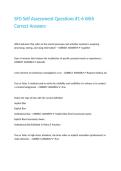 SFO Self Assessment Questions -1-6 With Correct Answers&period;