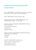 SFO Benchmark -3 Exam Questions With Correct Answers