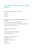 ONS CHEMO &lpar;BIO&rpar; EXAM QUESTIONS WITH CORRECT ANSWERS 