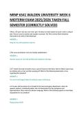 NRNP 6541 WALDEN UNIVERSITY WEEK 6  MIDTERM EXAM 2025&sol;2026 TAKEN FALL  SEMESTER &lpar;CORRECTLY SOLVED&rpar; 