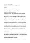 Solutions Manual for Managing Operations Across the Supply Chain 5th Edition by Swink &ndash; Chapters 1&ndash;16 PDF