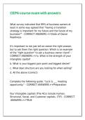 CEPA course exam with answers