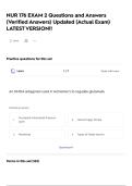 NUR 176 EXAM 2  Questions and Answers &lpar;Verified Answers&rpar; Updated &lpar;Actual Exam&rpar; LATEST VERSION&excl;&excl;