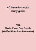 NC Home Inspector Study Guide PDF &vert; North Carolina Property Inspection Certification Prep