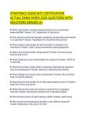 DYNATRACE ASSOCIATE CERTIFICATION ACTUAL EXAM PAPER 2026 QUESTIONS WITH SOLUTIONS GRADED A&plus;
