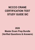 NCCCO Crane Certification Test Study Guide PDF &vert; Crane Operator & Safety Exam Prep