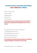 GCU BIO 201 HESI A2 A&P EXAM 2026&vert;115QS&AS FOR A&plus;GRADE&vert;100&percnt; VERIFIED